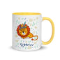 Color Inside 11oz Ceramic Mug - Roarrr