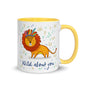 Color Inside 11oz Ceramic Mug - Wild About You