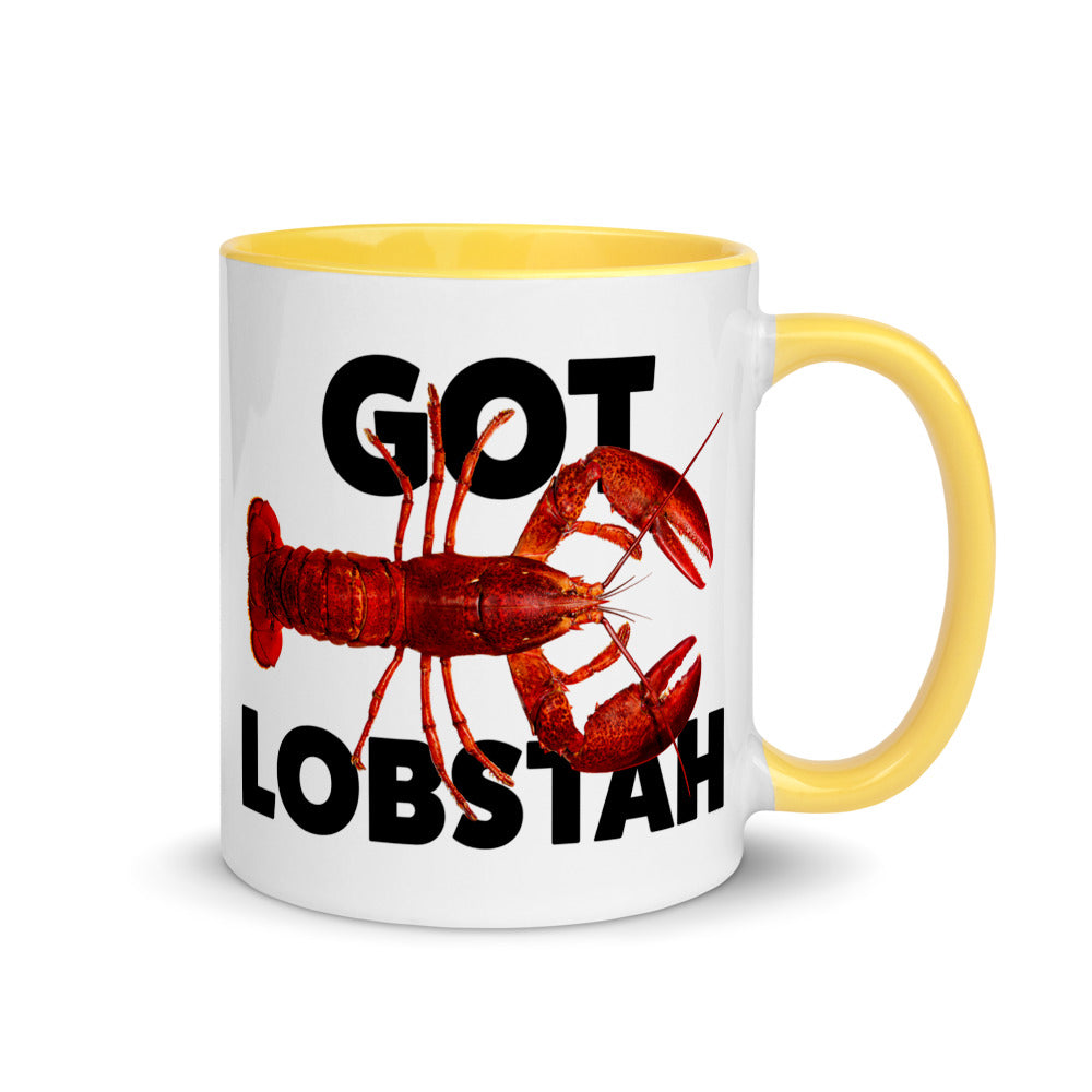 Color Inside 11oz Ceramic Mug - Got Lobstah!