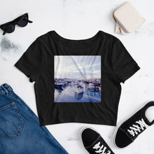 Load image into Gallery viewer, Premium Crop Tee - Serendipity - Ronz-Design-Unique-Apparel
