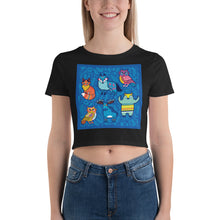 Load image into Gallery viewer, Premium Crop Tee - Blue Moose &amp; Friends
