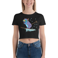Load image into Gallery viewer, Premium Crop Tee - Yeti Lift Off!
