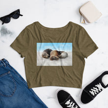 Load image into Gallery viewer, Premium Crop Tee - Nap Time
