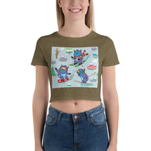 Load image into Gallery viewer, Premium Crop Tee - Yeti Madness!
