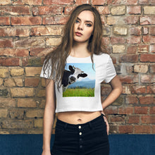 Load image into Gallery viewer, Premium Crop Tee - Holy Cow!

