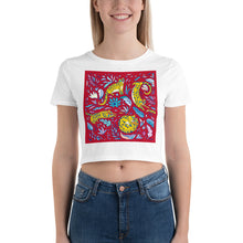 Load image into Gallery viewer, Premium Crop Tee - Silly Tigers
