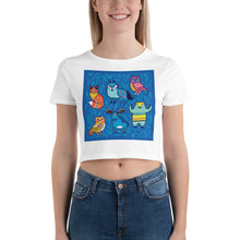 Load image into Gallery viewer, Premium Crop Tee - Blue Moose &amp; Friends
