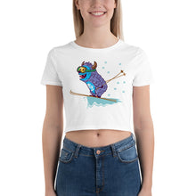 Load image into Gallery viewer, Premium Crop Tee - Yeti Lift Off!
