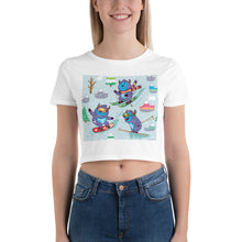 Load image into Gallery viewer, Premium Crop Tee - Yeti Madness!
