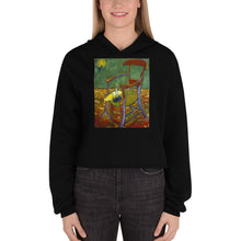 Load image into Gallery viewer, Premium Crop Hoodie - Paul Gauguin&#39;s Chair - Ronz-Design-Unique-Apparel
