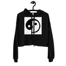 Load image into Gallery viewer, Premium Crop Hoodie - Yin Yang - Ronz-Design-Unique-Apparel
