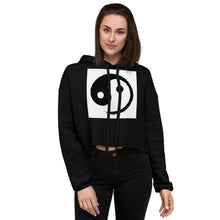 Load image into Gallery viewer, Premium Crop Hoodie - Yin Yang - Ronz-Design-Unique-Apparel
