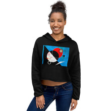 Load image into Gallery viewer, Premium Crop Hoodie - Abstract #6 - Ronz-Design-Unique-Apparel
