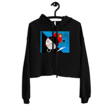 Load image into Gallery viewer, Premium Crop Hoodie - Abstract #6 - Ronz-Design-Unique-Apparel
