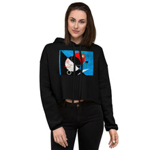 Load image into Gallery viewer, Premium Crop Hoodie - Abstract #6 - Ronz-Design-Unique-Apparel
