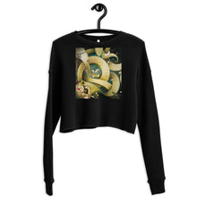 Load image into Gallery viewer, Premium Crop Sweatshirt - Wonderland Hookah - Ronz-Design-Unique-Apparel
