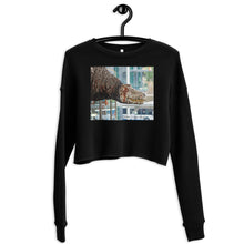 Load image into Gallery viewer, Premium Crop Sweatshirt - Have A Nice Day! - Ronz-Design-Unique-Apparel

