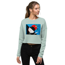 Load image into Gallery viewer, Premium Crop Sweatshirt - Abstract #6 - Ronz-Design-Unique-Apparel
