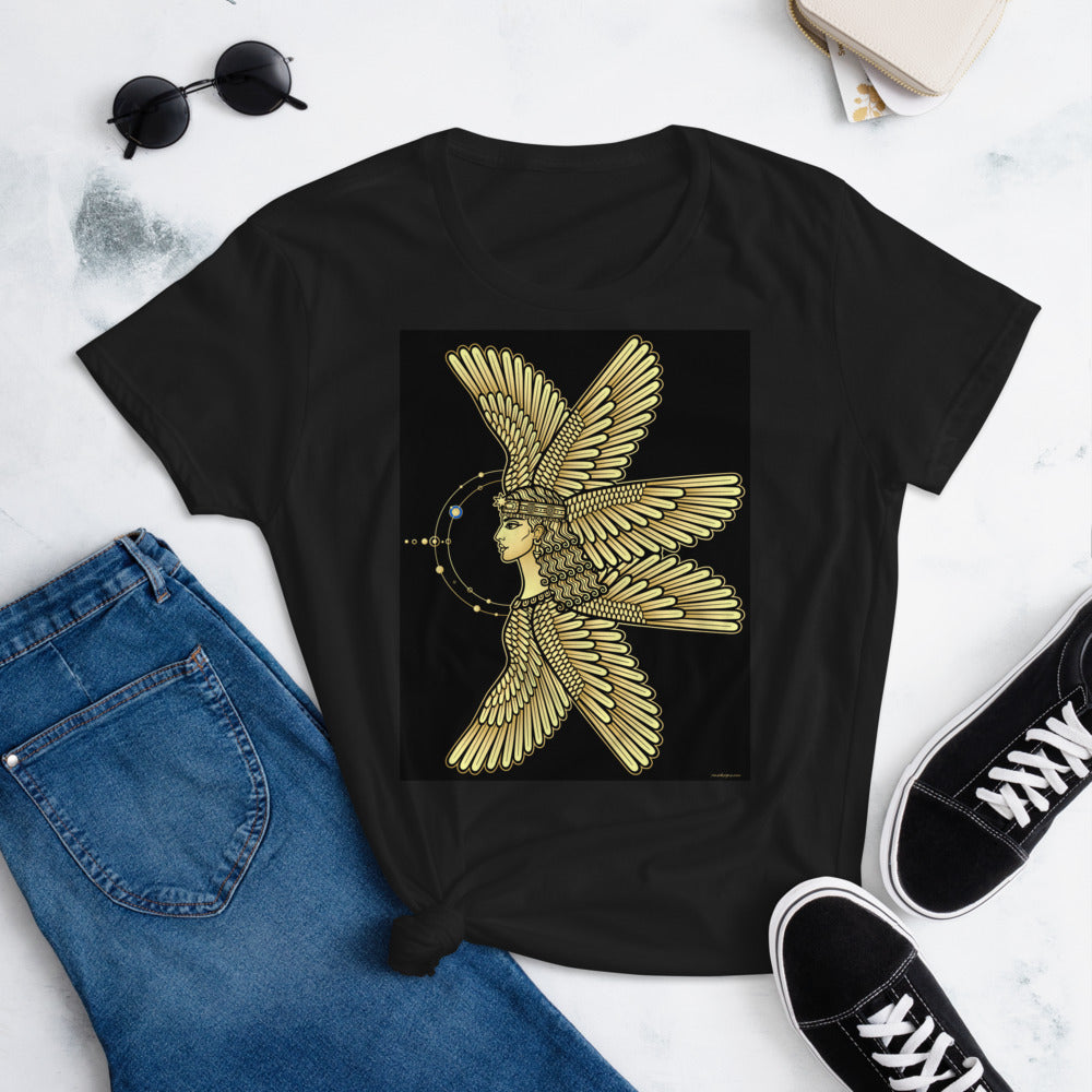 The Fashion Fit Tee - Winged Goddess