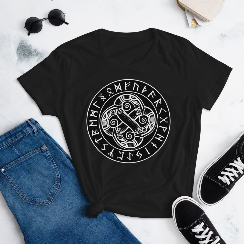 The Fashion Fit Tee - Sea Serpents & Celtic Knots