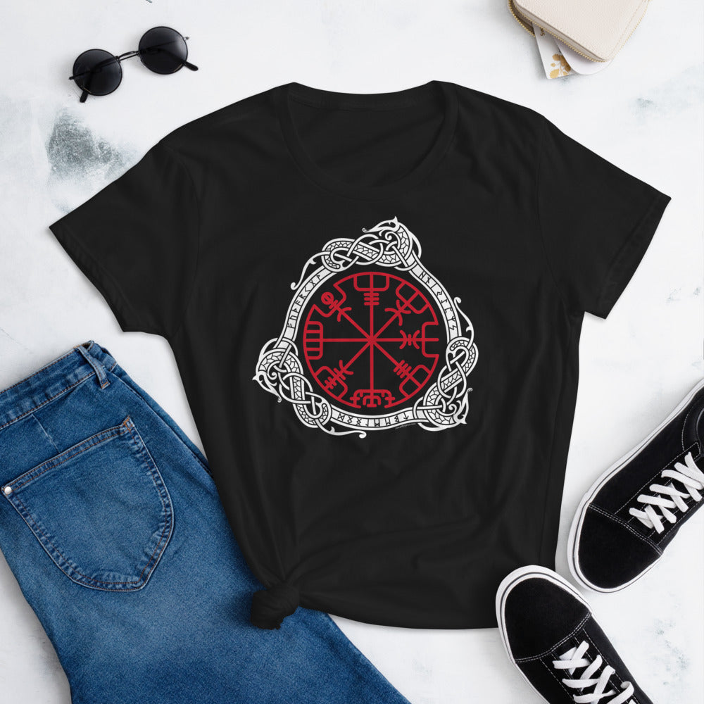 The Fashion Fit Tee - Magical Viking Compass