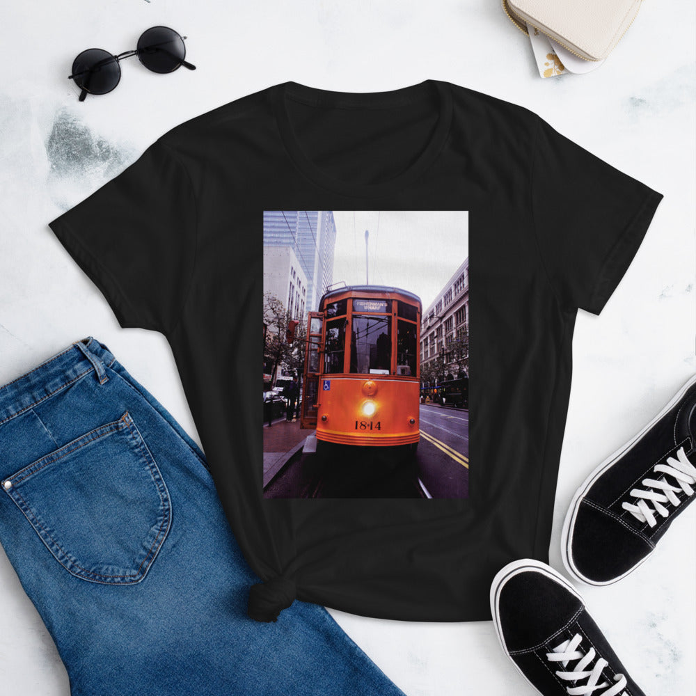 The Fashion Fit Tee - Restored Milan Trolley - San Francisco