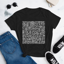 Load image into Gallery viewer, The Fashion Fit Tee - Runic Magic Hand Symbols
