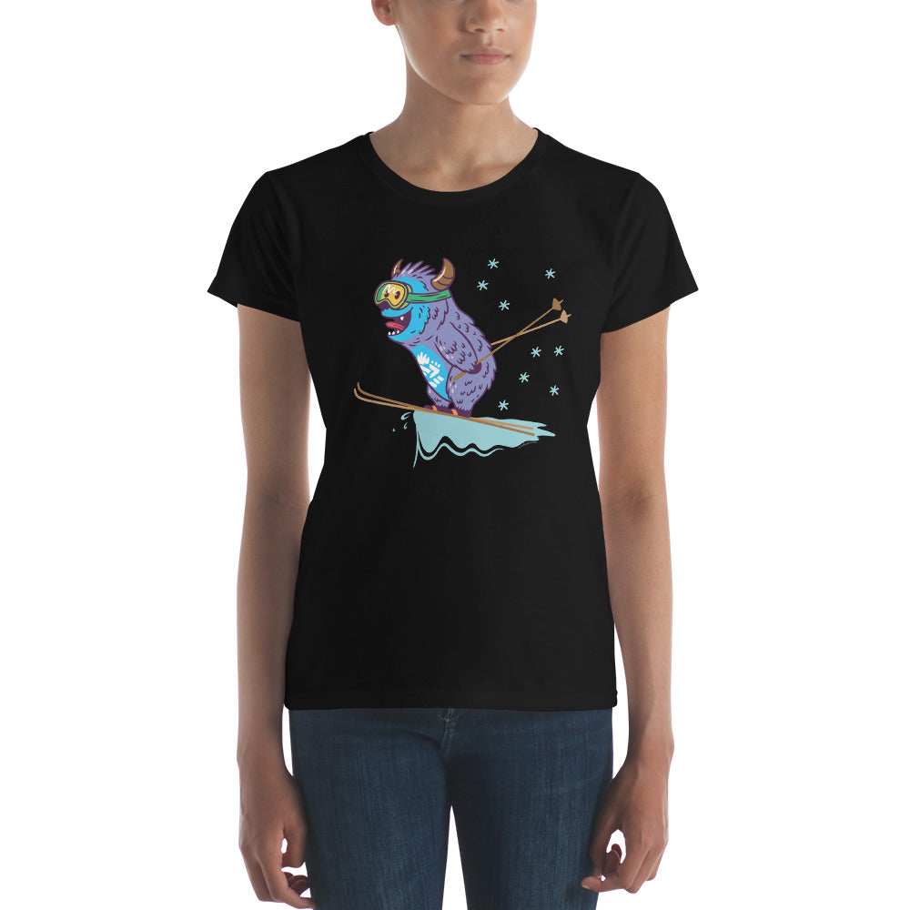 The Fashion Fit Tee - Yeti Lift Off!
