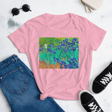 Load image into Gallery viewer, The Fashion Fit Tee - van Gogh: Irises

