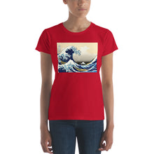 Load image into Gallery viewer, The Fashion Fit Tee - Hokusai: The Great Wave Off Kanagawa
