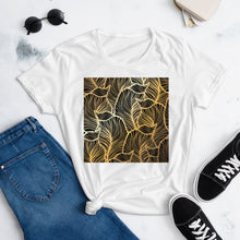 Load image into Gallery viewer, The Fashion Fit Tee - Gold Leaf
