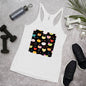 WanderBack Racerback Women's Tank Top - Cat Faces
