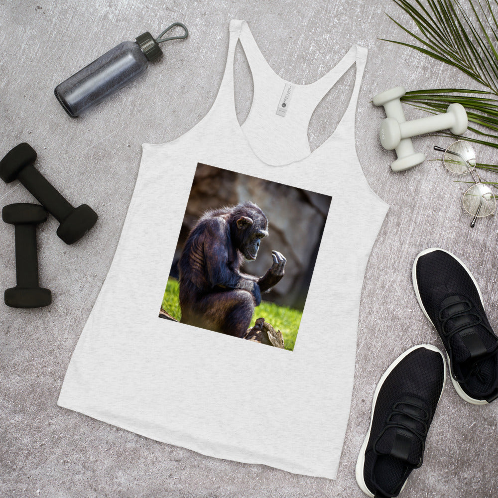 WanderBack Racerback Women's Tank Top - I Need a Mani