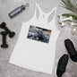 Racerback Tank Top - Galapagos Blue Marine Iguana