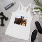 WanderBack Racerback Women's Tank Top - Wild Mustangs