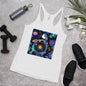 WanderBack Racerback Women's Tank Top - The Solar System