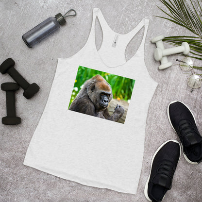 WanderBack Racerback Women's Tank Top - Young Gorilla