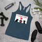 WanderBack Racerback Women's Tank Top - I love you!