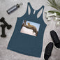 WanderBack Racerback Women's Tank Top - Leopard Sunset