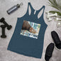 WanderBack Racerback Women's Tank Top - Have a Nice Day!
