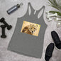 WanderBack Racerback Women's Tank - Cheetah Fangs