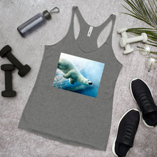 Load image into Gallery viewer, Racerback Tank Top - Polar Dip
