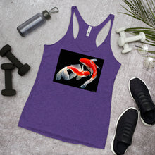 Load image into Gallery viewer, Racerback Tank Top - Two Koi
