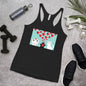 WanderBack Racerback Women's Tank Top - I Love You. I Love You. I Love You.