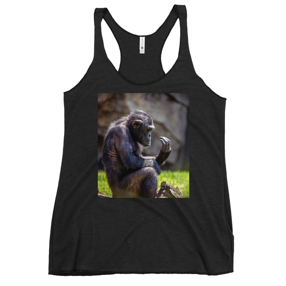 WanderBack Racerback Women's Tank Top - I Need a Mani