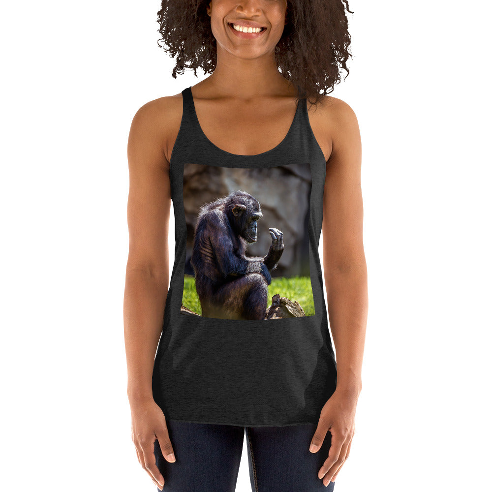 WanderBack Racerback Women's Tank Top - I Need a Mani