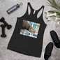 WanderBack Racerback Women's Tank Top - Have a Nice Day!