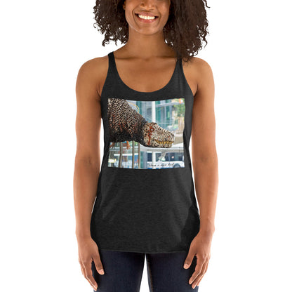 WanderBack Racerback Women's Tank Top - Have a Nice Day!