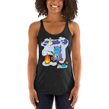 Load image into Gallery viewer, Racerback Tank Top - Yeti Campfire
