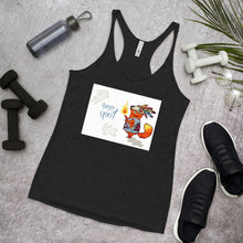 Load image into Gallery viewer, Racerback Tank Top - Happy Spirit
